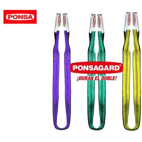 PONSA eslinga pes-db-30 1m. 1tm. ponsa , eslinga pes-db-30 1m. 1tm. ponsa