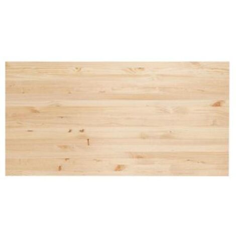 ASTIGARRAGA tablero pino rectangular 1200x600mm , Tablero rectangular para encimeraMedidas 120x60cmTabla de pino macizo sin barnizar de 18mmCompatible con el caballete