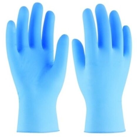 Caja 100 Guantes de nitrilo desechable 3L - XL