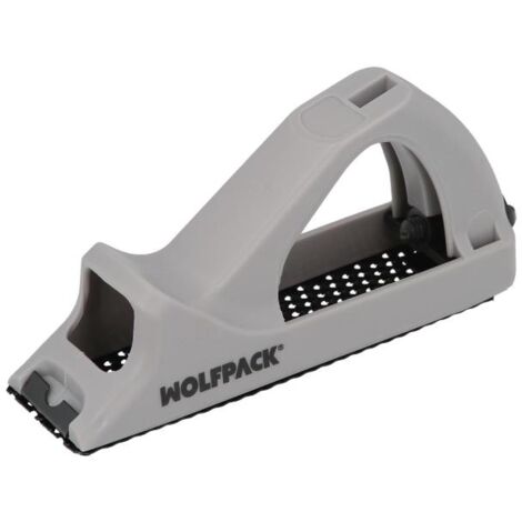 WOLFPACK LINEA PROFESIONAL Rascador Para Escayola 140x40 mm. Escofina Escayola, Cepillo Escayola, Escofina Yeso, Rascador Yeso, Cepillo Surform Yeso