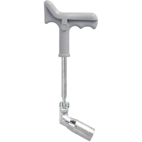 WOLFPACK LINEA PROFESIONAL llave bujias articulada 21 mm. con mango t