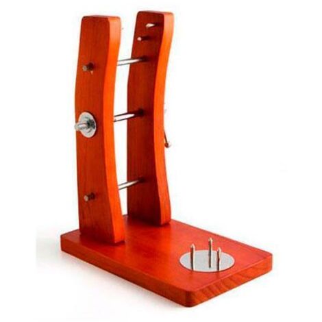 QUID jamonero aroche 33x21x42 cm , Jamonero del modelo Aroche de Quid.Jamonero de madera barnizada 33 X 21 X 42 cmPiezas móviles de acero inoxidablediseñado para un cor (1/4)