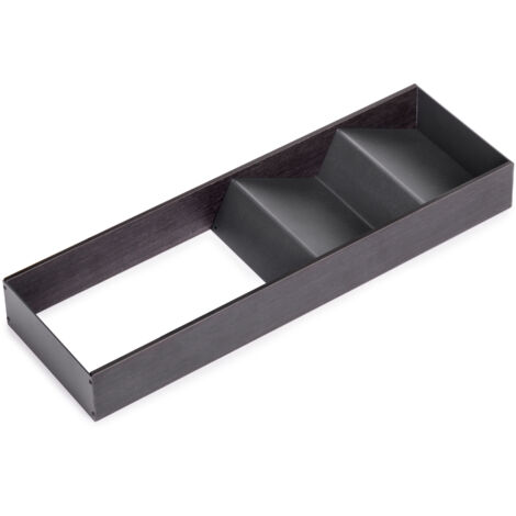 Emuca Orderbox Organizador inclinado gris antracita