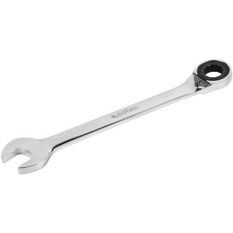 COFAN llave combinada carraca revers. 30mm , Llave combinada de acero pulido espejo con carraca reversible. Modelos desde la 8 hasta la 32 mm. Su innovador diseño de estrella permi