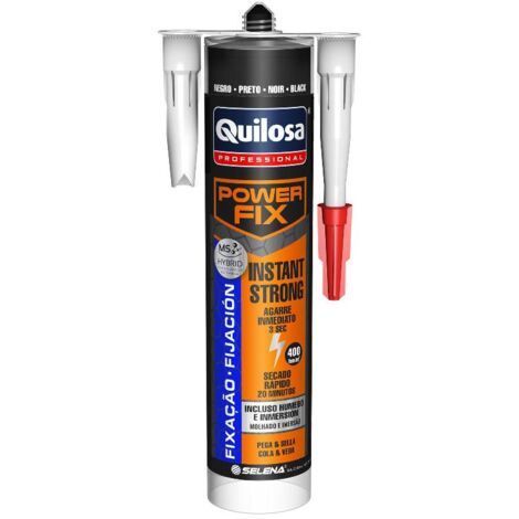 QUILOSA power fix instant strong negro cart.290m 33381 , Power Fix Instant Strong Negro Cart.290M 33381 de la marca Quilosa.