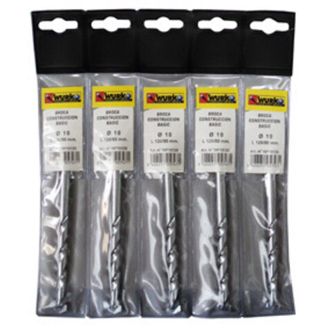FPLUS broca widia 3 mm , Broca widia basica para la construccion. (1/2)