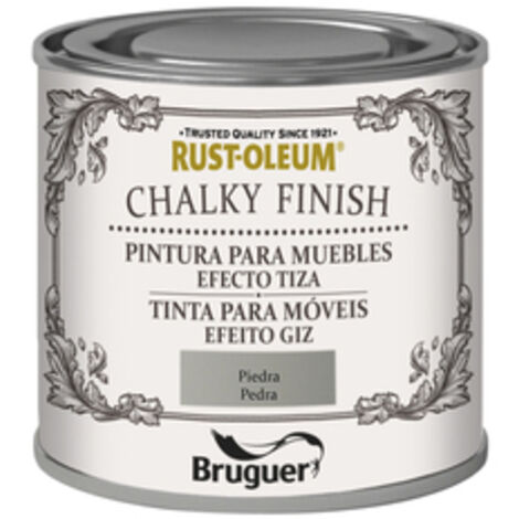 Rust-Oleum Bruguer Chalky Finish pintura para muebles Piedra 125ml