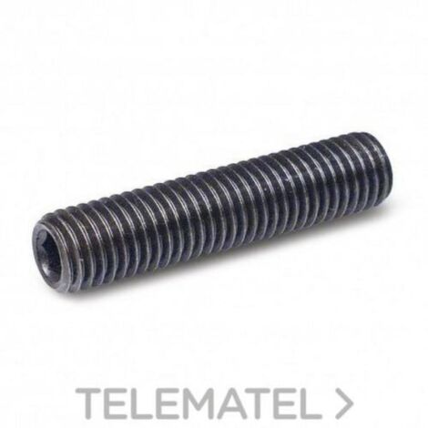 esparrago roscado huella allen din-913 metrica m-6 largo 20mm