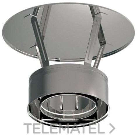 ROS sombrerete antilluvia 250 doble p 2700336 ros , Sombrerete Antilluvia 250 Doble Pared 2700336 de la marca Ros Chimney.