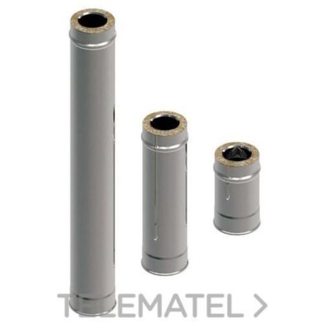 ROS tubo doble pared 1000180 2700226 ros , Tubo Doble Pared 1000X180 2700226 de la marca Ros Chimney.