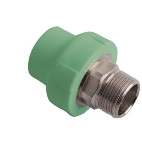 FITTINGSESTANDARD racor fijo macho 50-11/2 ppr pprrfm50112 , Racor Fijo Macho 50-11/2 PPR PPRRFM50112 de la marca Fittings Estándar. (1/2)