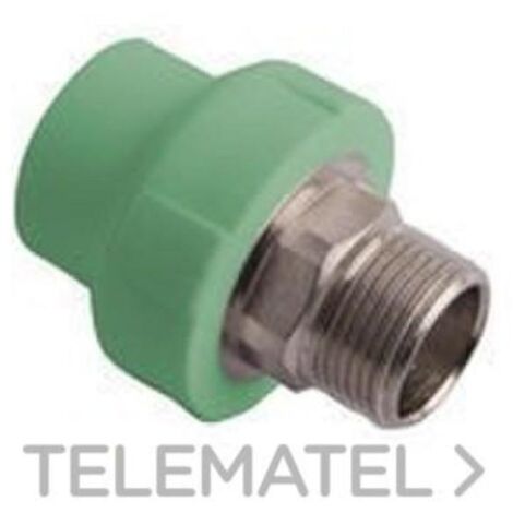 FITTINGSESTANDARD racor fijo macho 32-1 ppr pprrfm321 , Racor Fijo Macho 32-1 PPR PPRRFM321 de la marca Fittings Estándar.