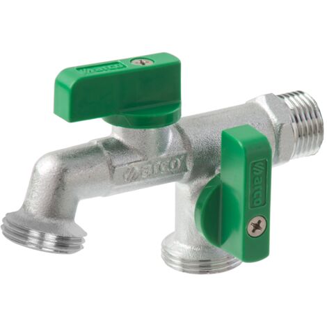 VALVULAS ARCO grifo doble nano vitaq 00472 arco , Grifo Doble Nano Vitaq de la marca Valvulas Arco.