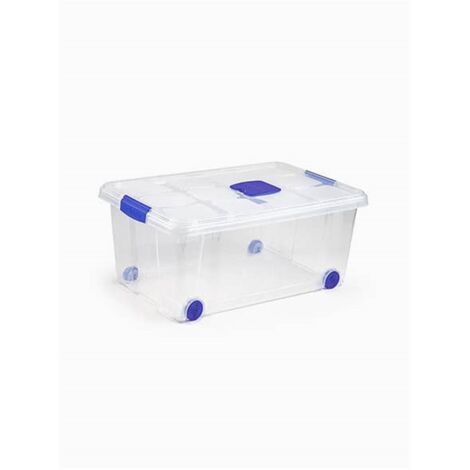 PLASTICFORTE caja plastico n3 36 litros 11120 , Caja plástico n3 36 litros 11120Fabricado en plástico de alta resistenciaPerfecta para guardar su cosasIncluye cierre he (1/3)