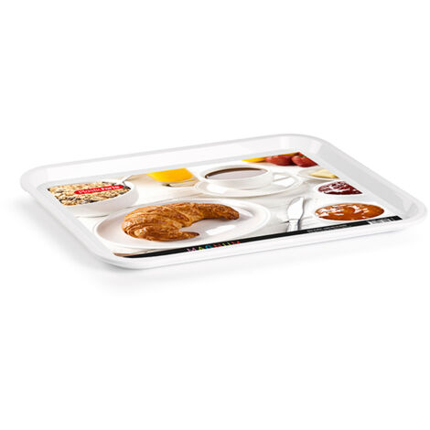 PLASTICFORTE bandeja magnum 41,5x31 cm blanca , Bandeja magnun 41 x 31 x 1,8 cmColor blancoFabricado en plástico de alta calidadFácil limpiezaApta para lavavajillas