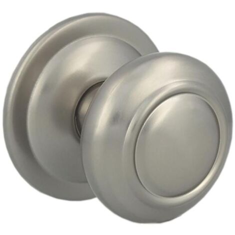 AMIG pomo puerta 55 cromo mate caja 2 , Pomo puerta cromado Mod 55 Amig Pomo de puerta hueco Para puerta de anchura 70 mm Fabricado en acero de alta calidad y resistent