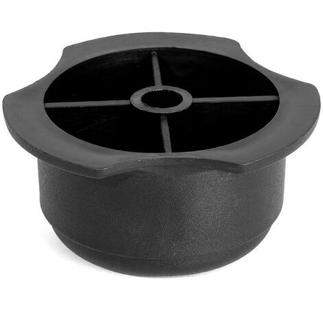 Q&ampQ pata plástico redonda modelo alon ø45 h30 acabado negro , La pata de plástico redonda modelo Alon de Q&ampQ es ideal para muebles, fabricada en plástico res