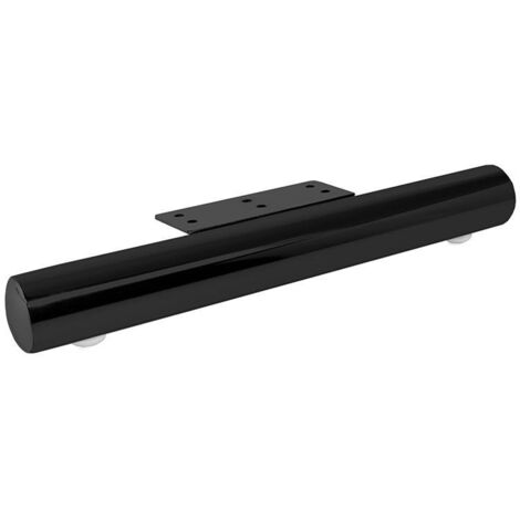 pata metálica modelo pastrana ø35 l220-280 acabado negro mate (h) pastrana h39 largo pstrn 220
