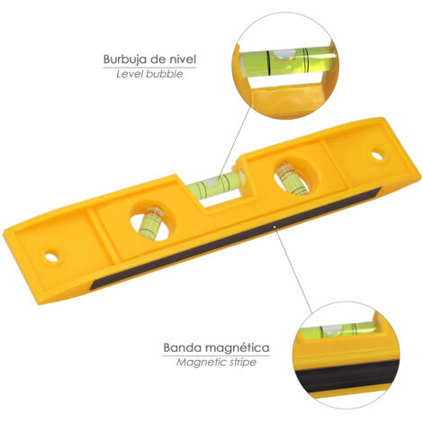 Nivel de burbuja con base magnética STABILA Serie 70M de 100 cm
