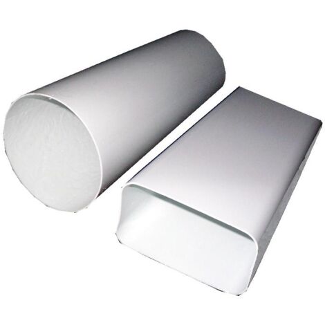 pvc blanco tubo  1,5 mt redondo tubo ø 100 mm salida gases  0605