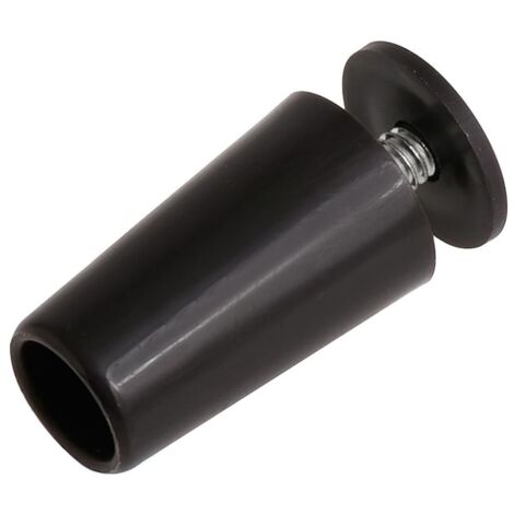 WOLFPACK LINEA PROFESIONAL tope persiana con tornillo 40 mm. marrón