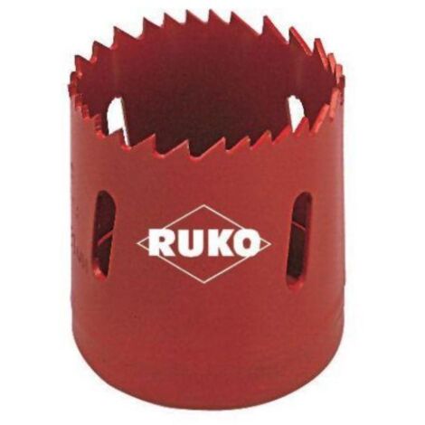 Corona perforadora RUKO 106046 46 mm Acero de alta velocidad (HSS)