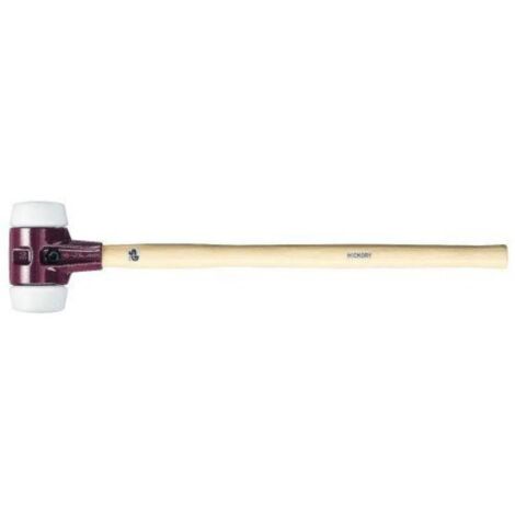 Mazo SIMPLEX cabeza-D.80mm semiduro superplástico blanco Hickory HALDER