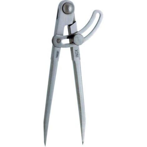vogel-302412-compás de bisagra de puntas con cuadrante din 6486, medida 150 mm