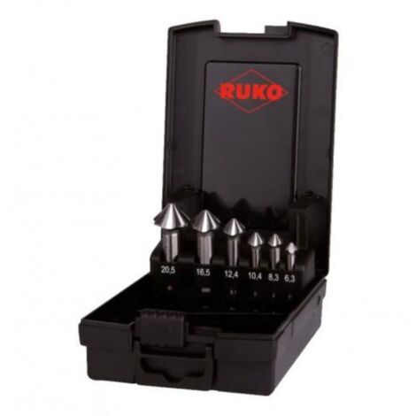 ruko-102890ro-juego de 6 avellanadores cónicos ultimatecut 4s hss (1/5)