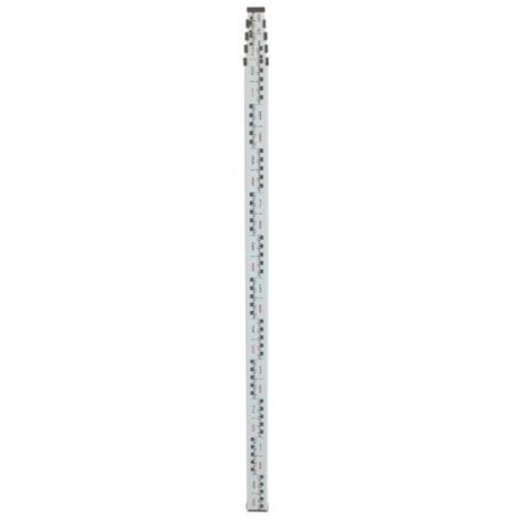 leica geosystems-495gf-mira telescópica de aluminio de 5 m con 5 secciones para nivel láser
