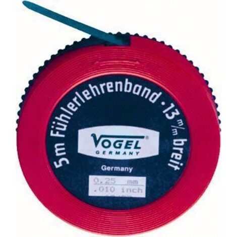 VOGEL ROLLO FLEJE CALIBRADO 5 METROS X 13 MM ESPESOR (mm) 0.08