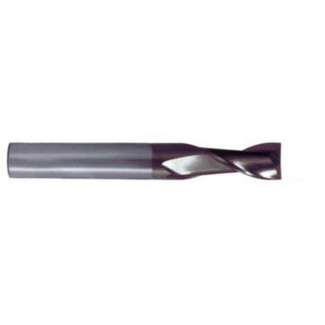 Fresa frontal RUKO metal duro 2 labios Ø 20 mm DIN 6527 L/6528