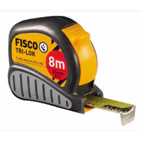 Flexometro Medicion  Con Freno  08Mt-25,0Mm Abs Trilock Fisco