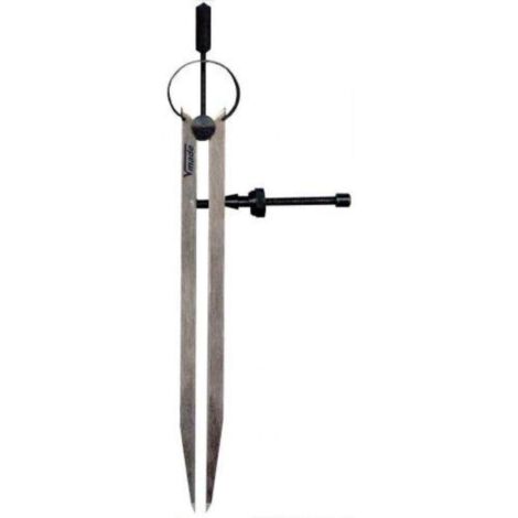 vogel-302423-compás de puntas con muelles y ajuste rápido, medida 175 mm