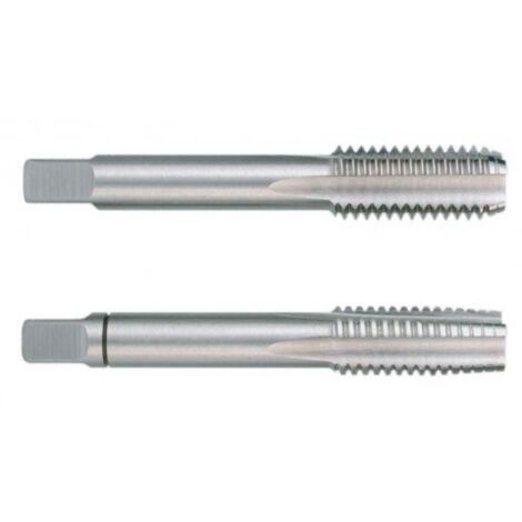 ruko-236010-juego de 2 machos para roscar a mano g din 5157 hss rectificados con rosca g 1