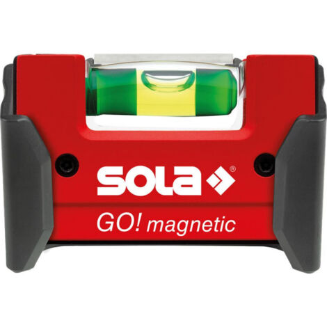 sola-gomagneticclip-nivel de burbuja compacto go magnetic clip