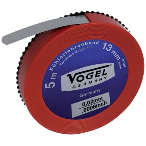 ROLLO FLEJE CALIBRADO 0.15 - 0 .006 mm/inch VOGEL 455005
