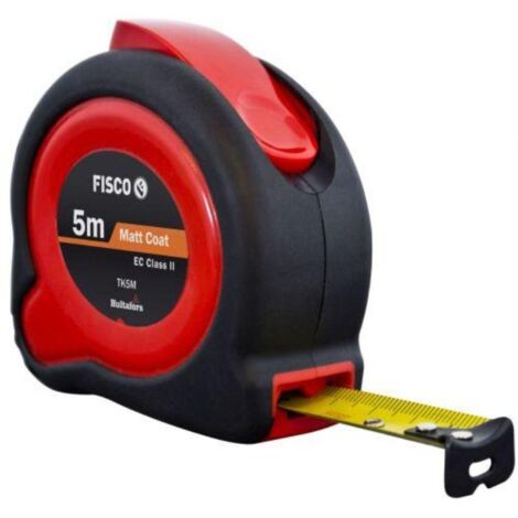 fisco-tk5m/d-flexómetro clase ii a prueba de impactos tuf-lok (5x19) en mm