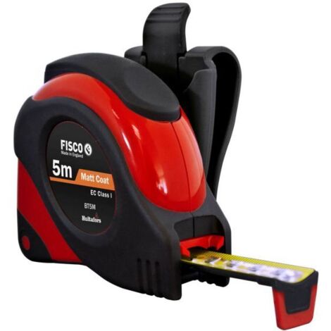 FISCO FLEXÓMETRO CLASE I CON CLIP PARA EL CINTURÓN BIG T LONGITUD DE CINTA (m) 5