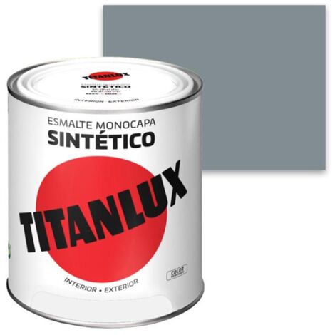 Esmalte gris acero 750ml 503 titanlux