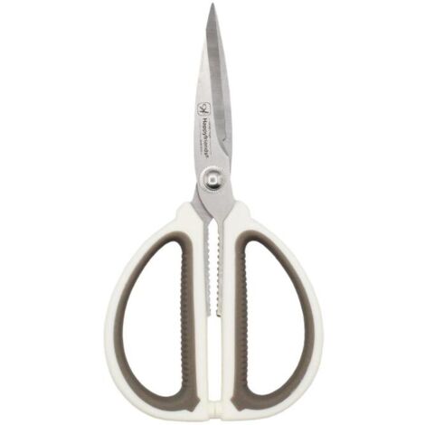 HAPPY tijera acero inox 19cm blister 1 , Tijera de acero inoxidable 19 cm Happyfriends Tijera multiusos fabricada en acero inoxidable Accesoio indispensable para cualquier