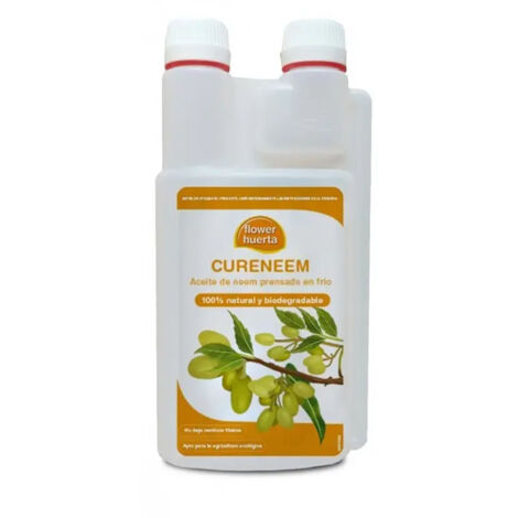 BOTELLA ACEITE INSECTICIDA NEEM 450 CC FLOWER