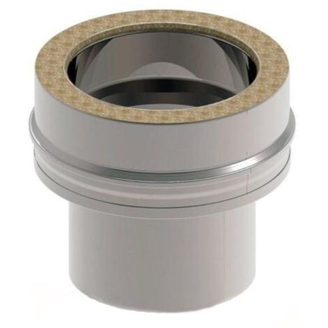 ROS adaptador caldera 150 doble pared 2700152 ros , Adaptador Caldera 150 Doble Pared 2700152 de la marca Ros Chimney.
