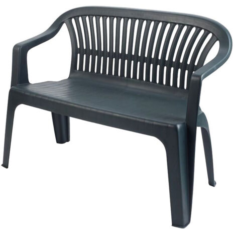 BANCO RESINA DIVA 114x55x82 CM ANTRACITA