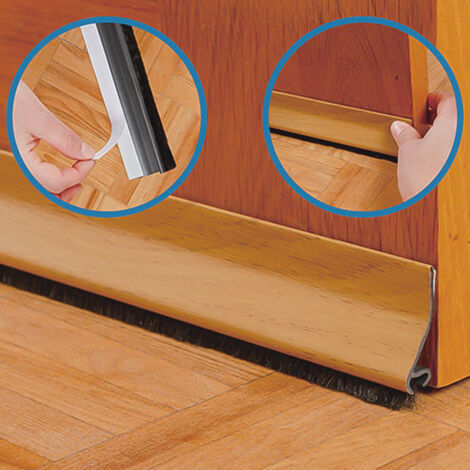 briplas bajopuerta adhesivo pvc con cepillo 93 cm roble 514r (1/2)