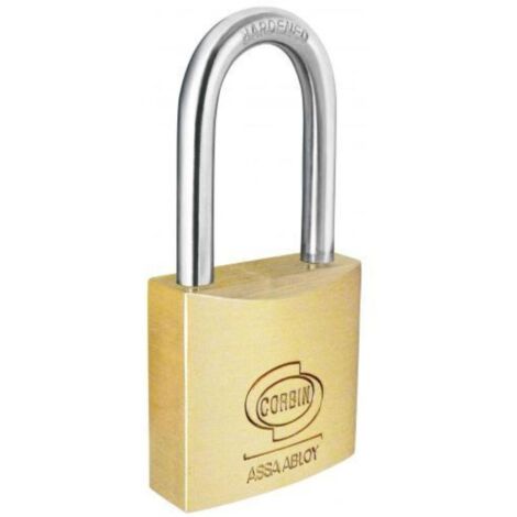 CORBIN-YALE corbin-l.112.50-candado latón arco largo-50 , corbin-l.112.50-candado latón arco largo-50