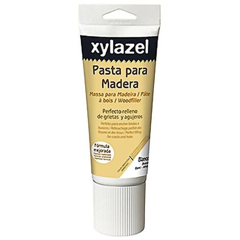 XYLAZEL pasta para madera 125gr. roble tubo , Xylazel Pasta para Madera es una pasta preparada en tubo para reparar pequeñas grietas y agujeros en la madera. Para un relleno perfec