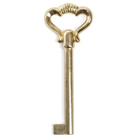 DUVER llave clasica latonada l85mm. , 0UNIDADES , DUVER llave clasica latonada l85mm. , 0UNIDADES (1/3)