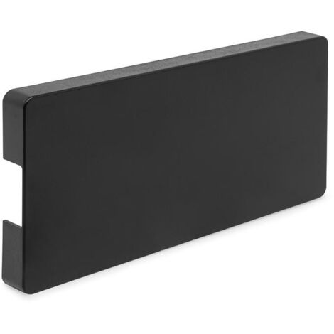 tapa para mecanismo slimwinch acabado negro tipo herraje sobreponer (1/2)