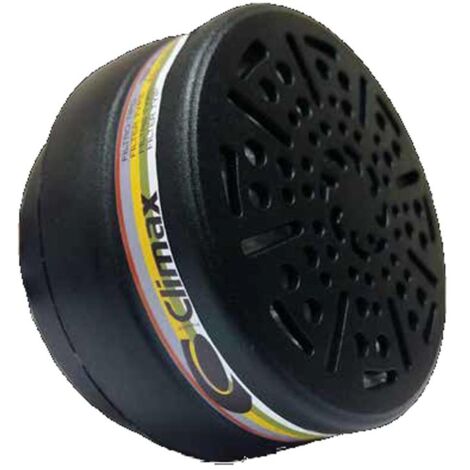 CLIMAX filtro 757-n protección gases a1 b1 e1 k1 p3 r d , Filtro 757-N Protección Gases A1 B1 E1 K1 P3 R D- Filtro contra gases y vapores de compuestos químicos formado por u
